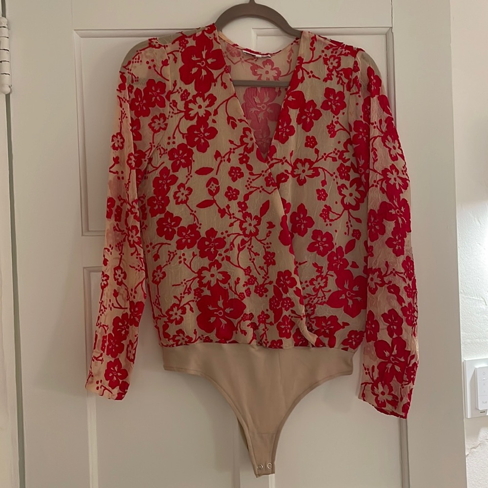 Devlin floral long sleeve bodysuit
